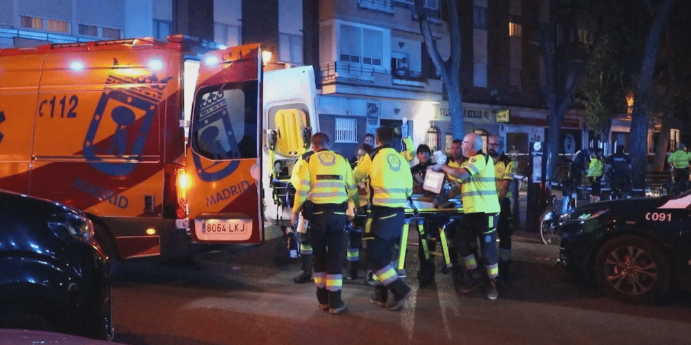 Detenidos dos jóvenes tras reyerta en Carabanchel, Madrid, que dejo 5 heridos de gravedad