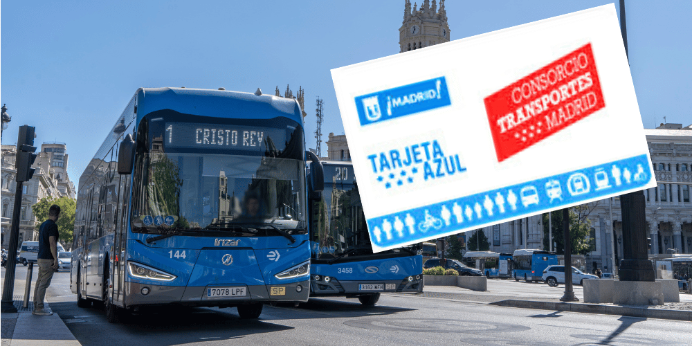 Tarjeta Azul de transporte de Madrid ¿Cómo obtenerla?