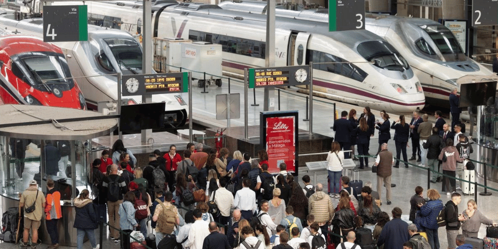 Los trenes entre Madrid y Andalucía reanudan la circulación tras dejar miles de afectados