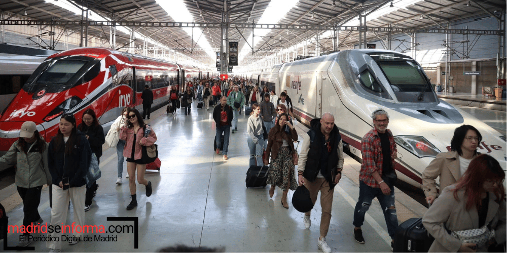 Trenes AVE detenidos en Sevilla por avería en la catenaria ferroviaria