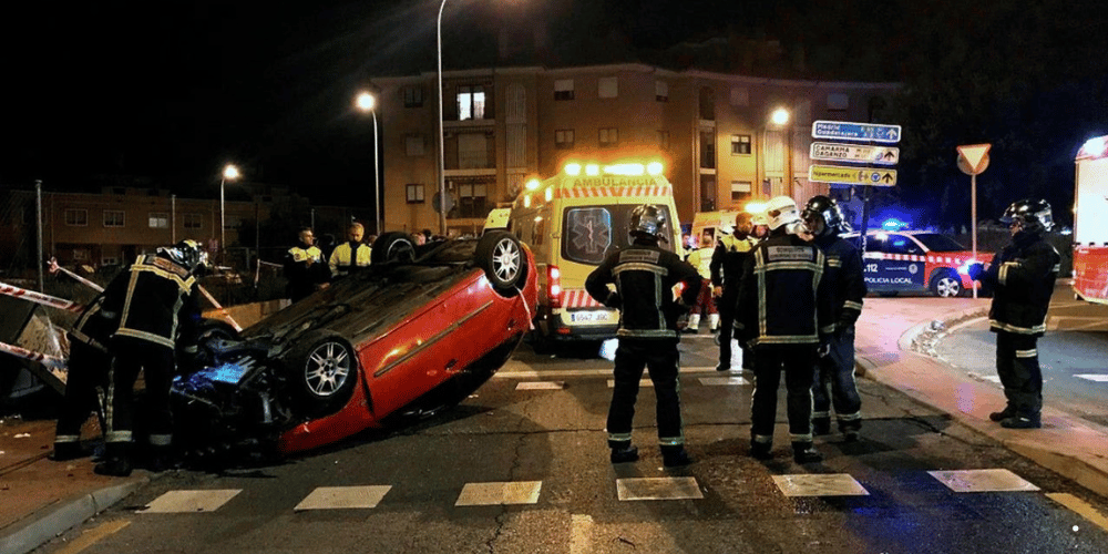 Accidentes de tráfico en la Comunidad de Madrid crecen un alarmante 68% durante la Nochebuena