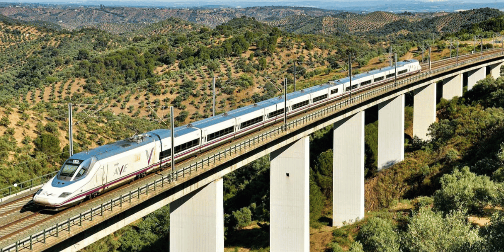 llimitación de velocidad en el AVE