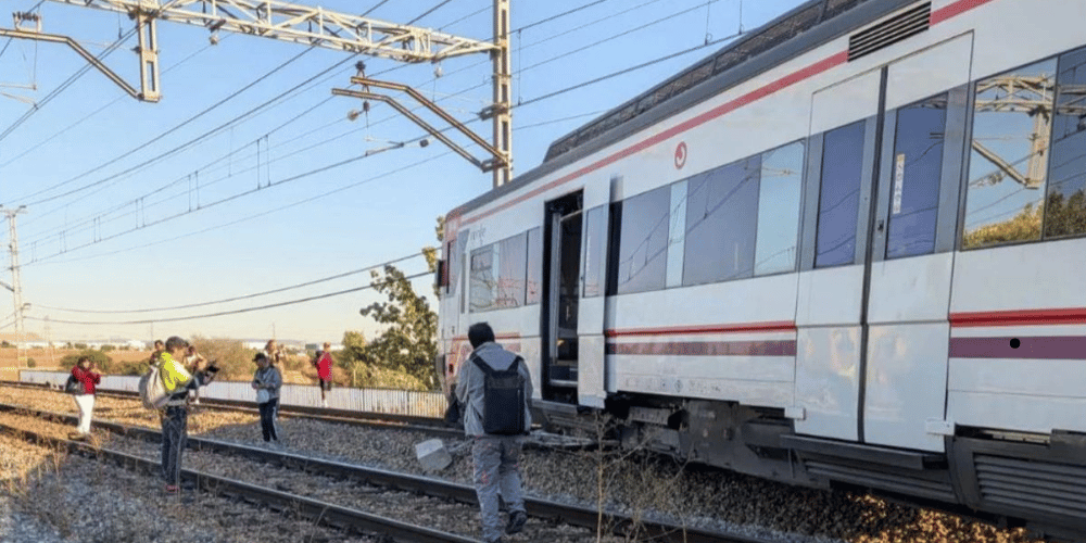 Descarrilamiento de tren de mercancías genera cortes en Cercanías Madrid
